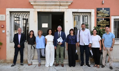 Župan Boris Miletić održao radni sastanak s načelnicom Općine Vrsar-Orsera Tinom Slamar