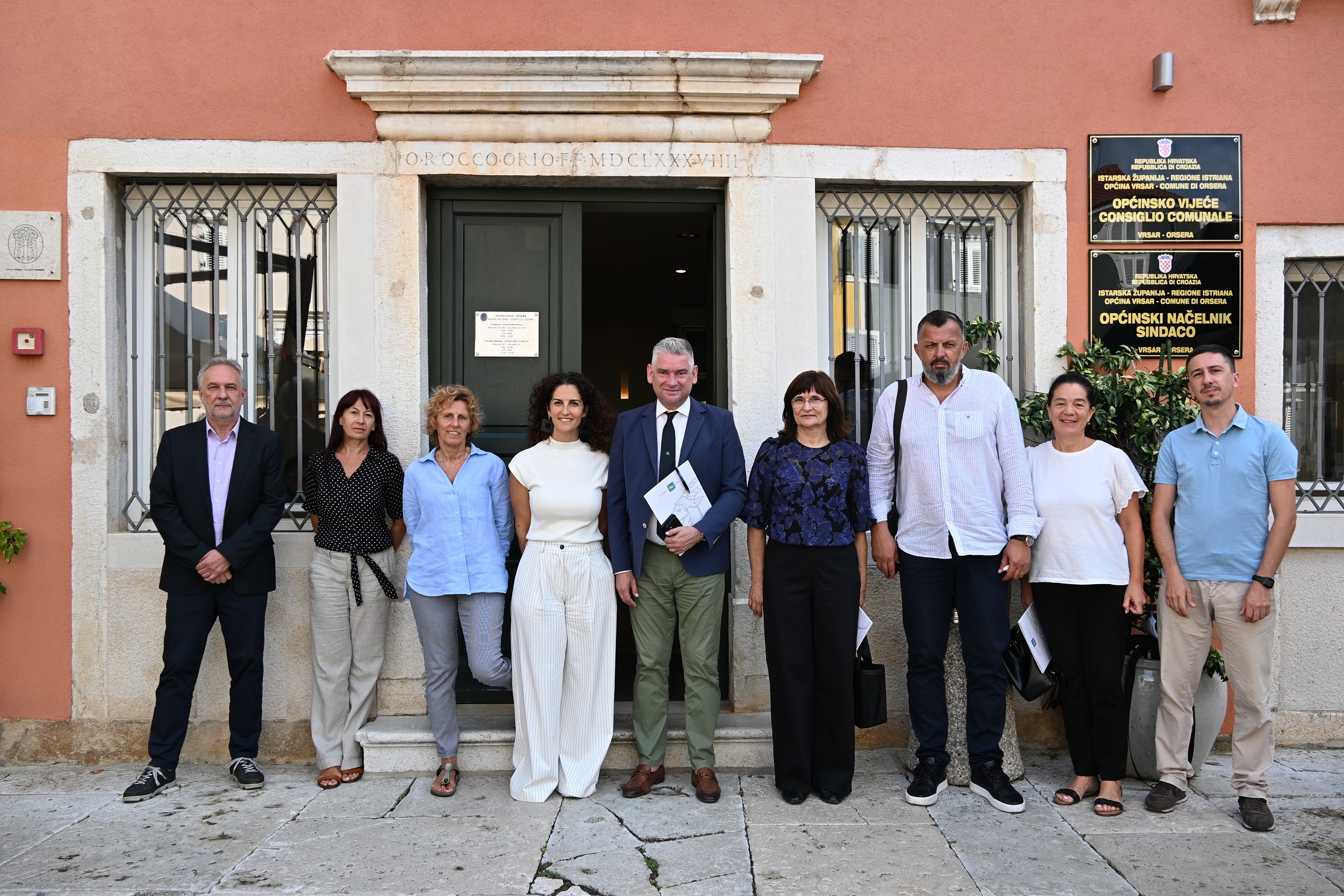 Župan Boris Miletić održao radni sastanak s načelnicom Općine Vrsar-Orsera Tinom Slamar