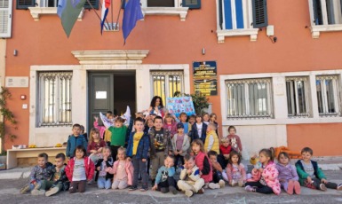 Djeca DV „Tići“ u posjetu Općini Vrsar-Orsera