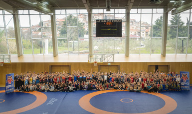 Vrsar bio domaćin velikog Uskršnjeg kampa Hrvatskog hrvačkog saveza