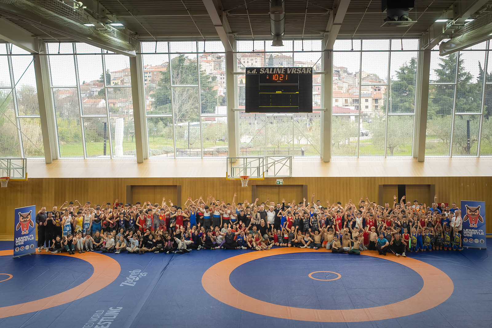 Vrsar bio domaćin velikog Uskršnjeg kampa Hrvatskog hrvačkog saveza