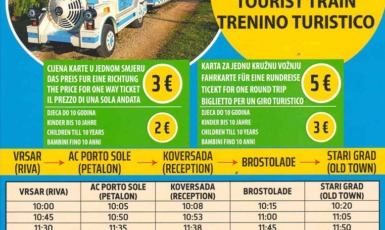 Turistički vlakić u Vrsaru – savršen način za istraživanje mjesta